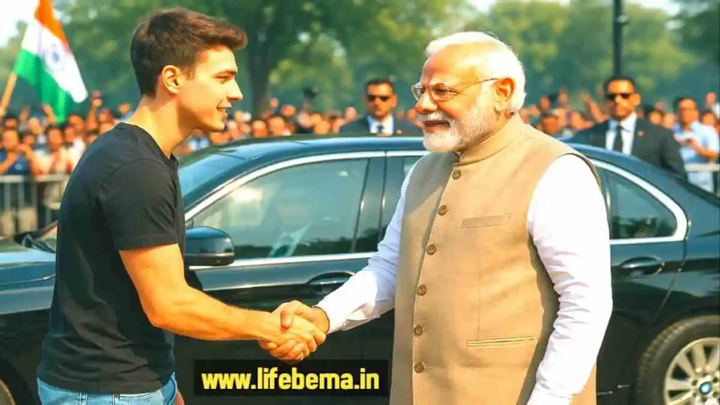 Modi Se Hath Milane Wali Video Kaise Banaye